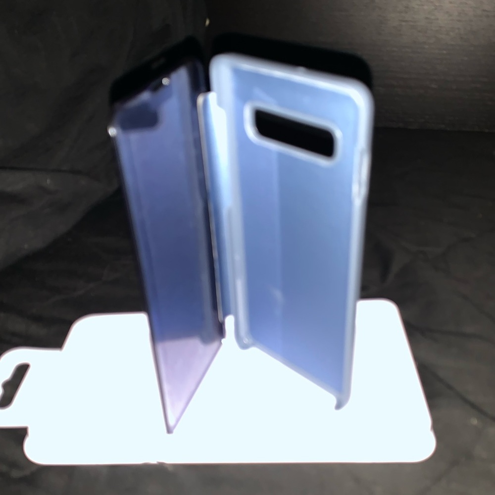 🐿Blue Galaxy 10s cell ph case,front cover& stand
